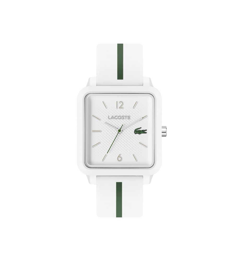 Relógio analógico Lacoste 12.12 Studio branco