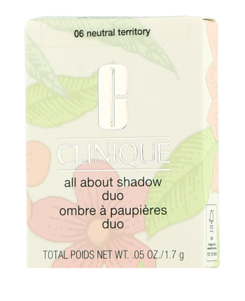 Clinique All About Shadow Duo 06 Neutral Territory 1,7g