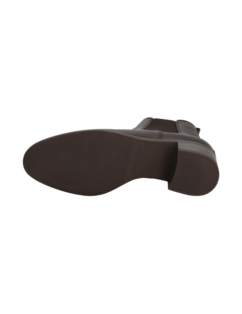 Glattleder Stiefelette