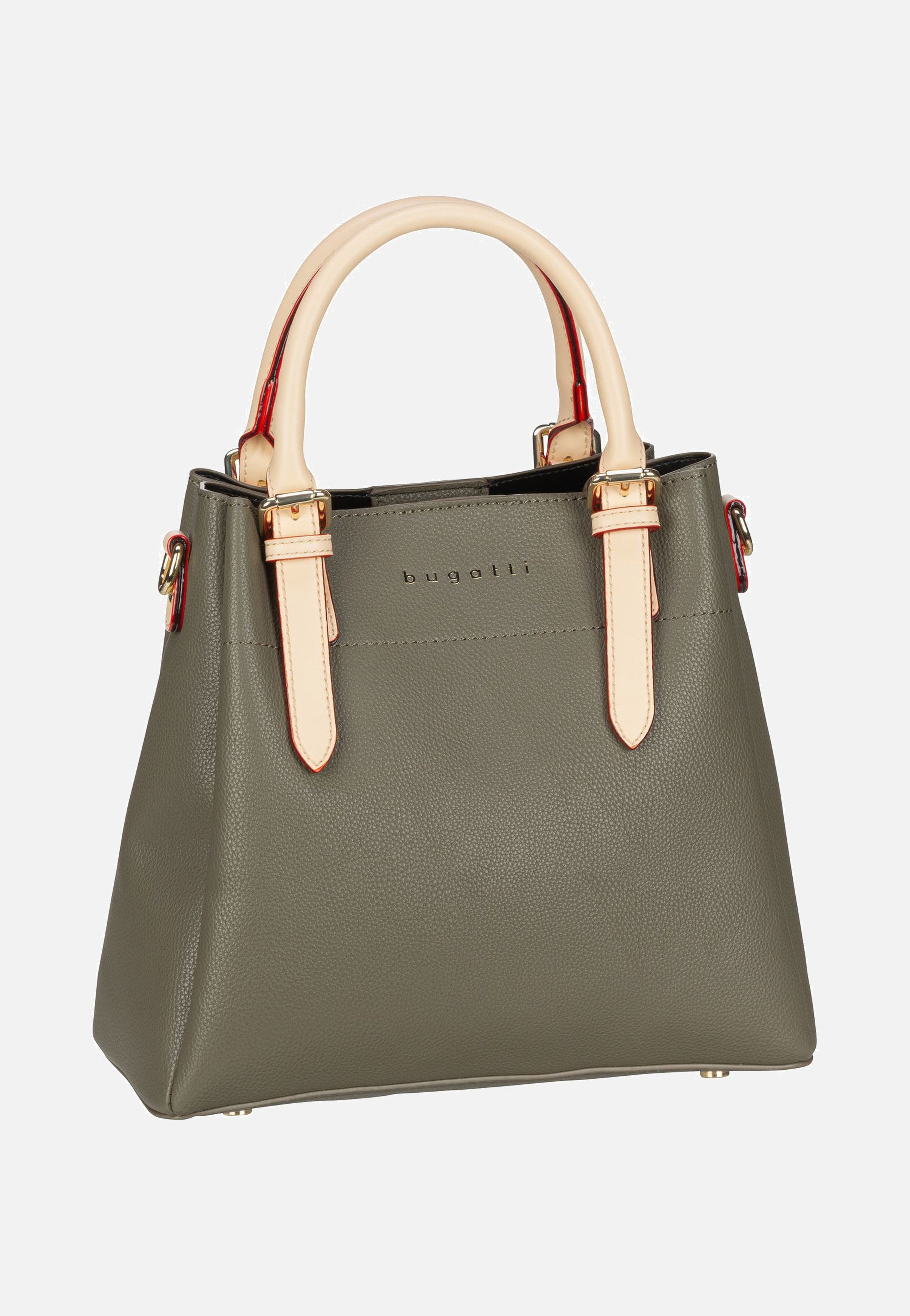 Ella Top Handle M Olive - Henkeltasche