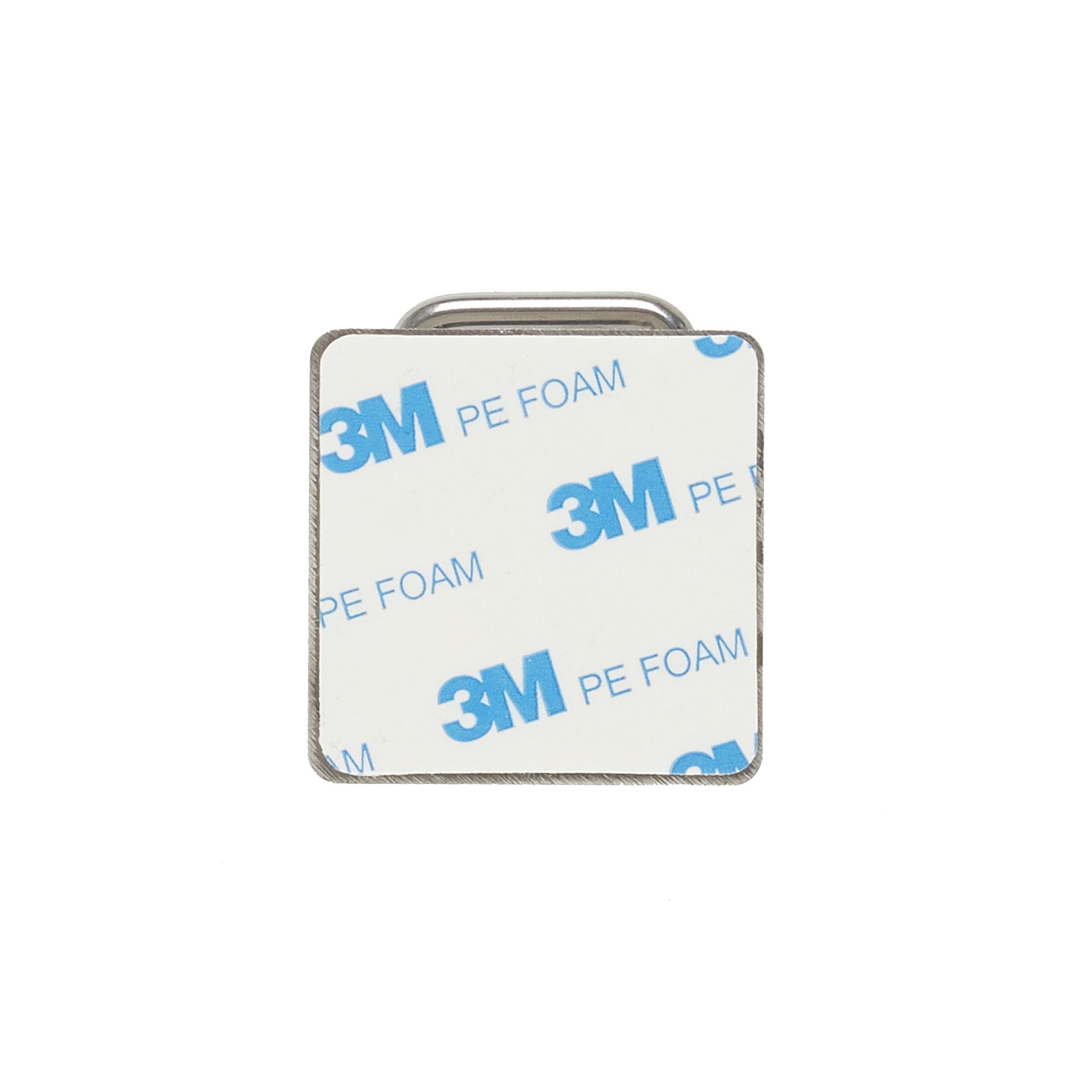 SUPPORT EPONGE ADHESIF INOX 4X4X3CM