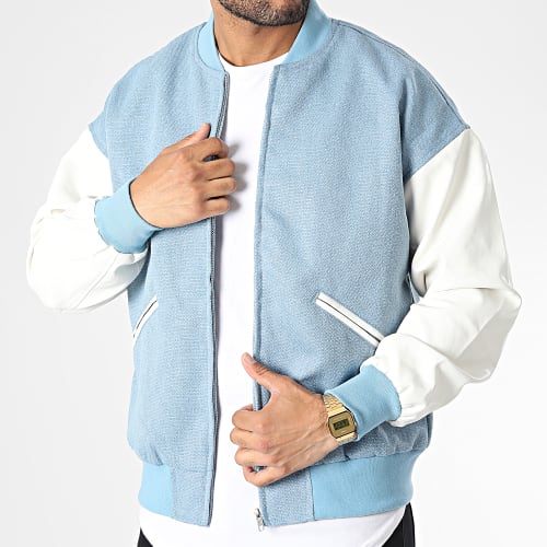 Veste Zippée Bleu