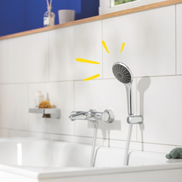 Grohe douchekop Quickfix Vitalio Joy handdouche 1 stand ø 11 cm chroom