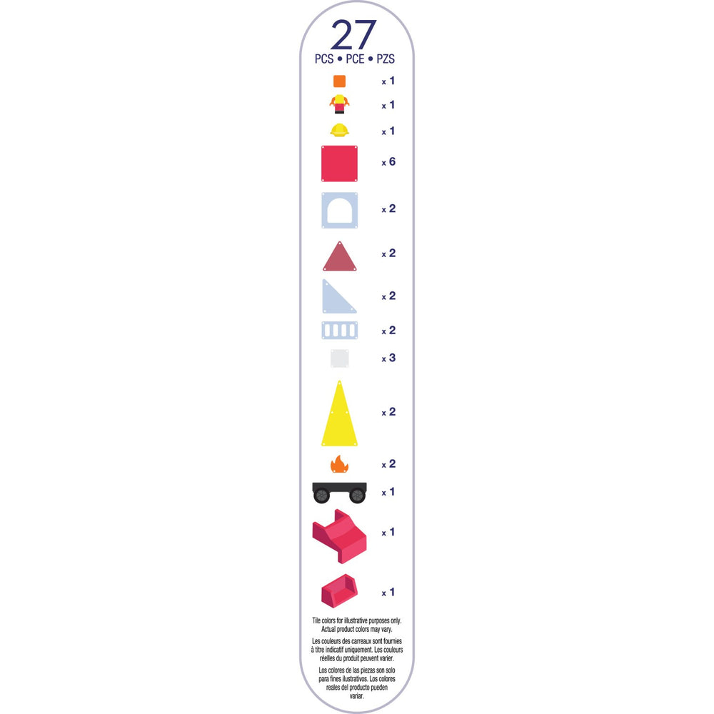 Køb Magna-Tiles® Fire Rescue 27 Pcs