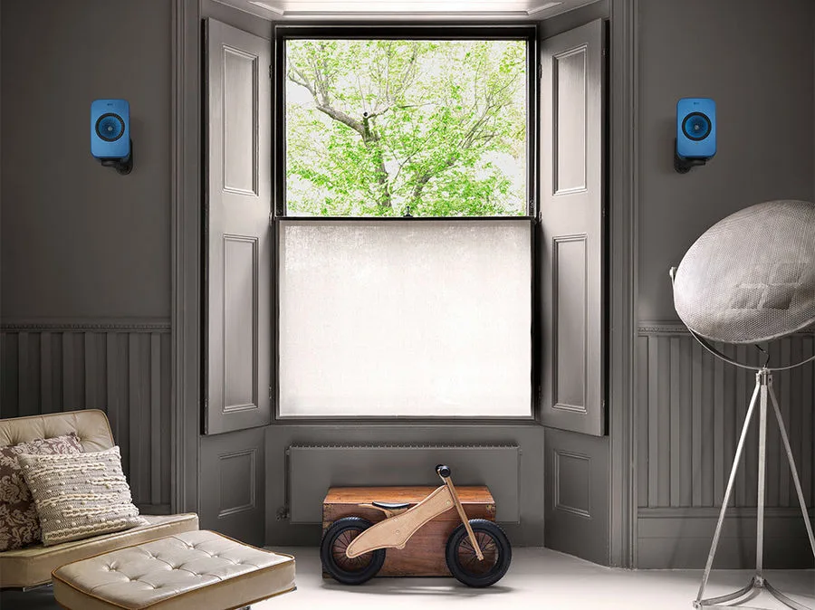 KEF B1 Noir (la paire) Supports pour enceintes
