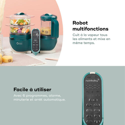 Nutribaby+ Opal Green - BABYMOOV