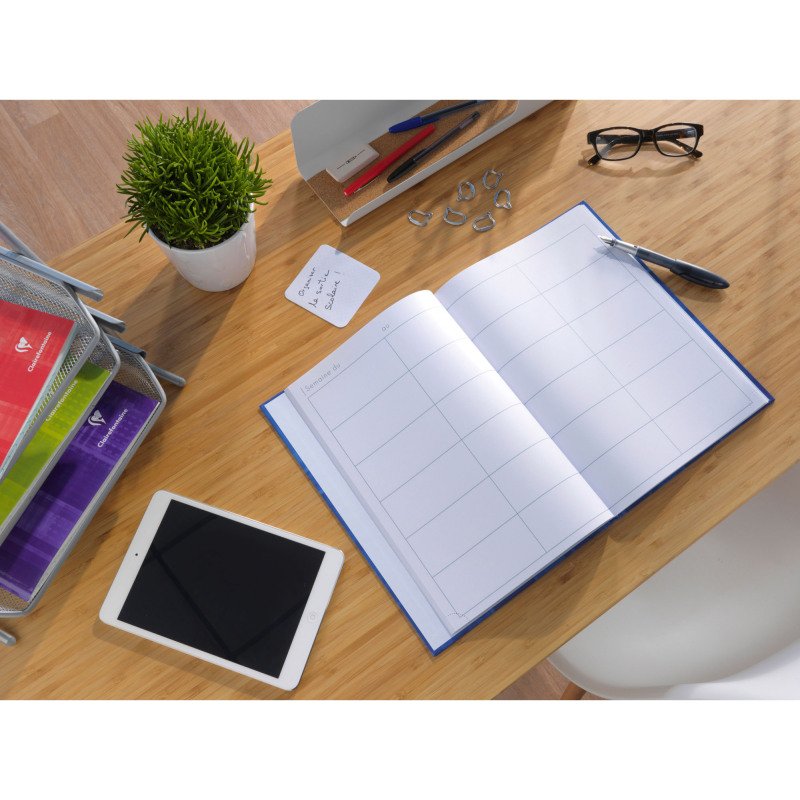 Agenda de bord A4 Clairefontaine 144 pages