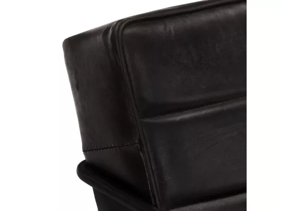 Fauteuil Noir Cuir véritable