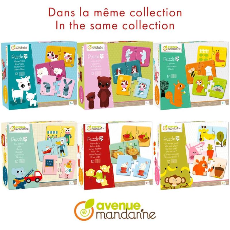 Alphabet, Puzzles alphabet - Multicolore