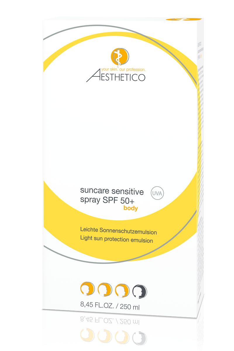 Aesthetico Suncare Sensitive Body Spray SPF 50+