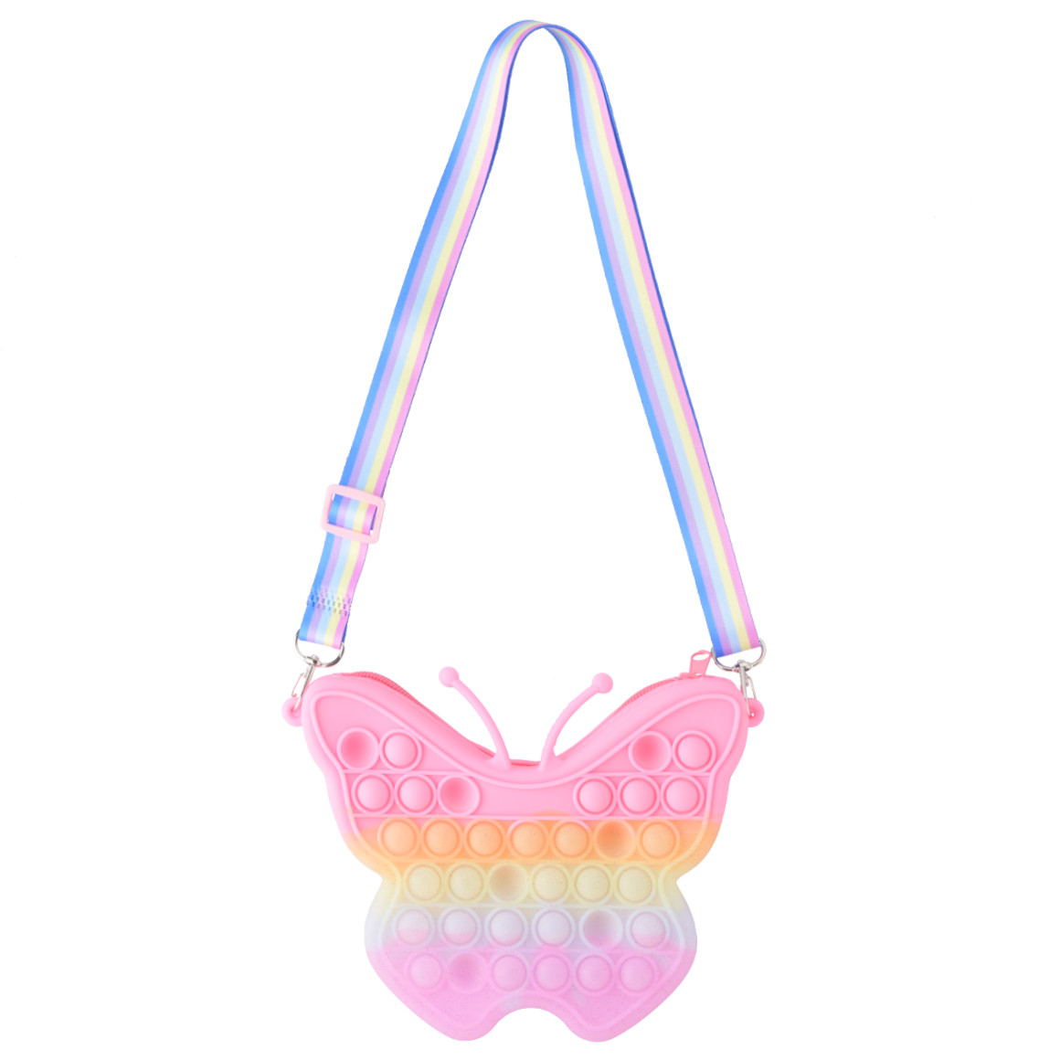 Topolino Pop it-Tasche im Schmetterling-Design rosa / bunt