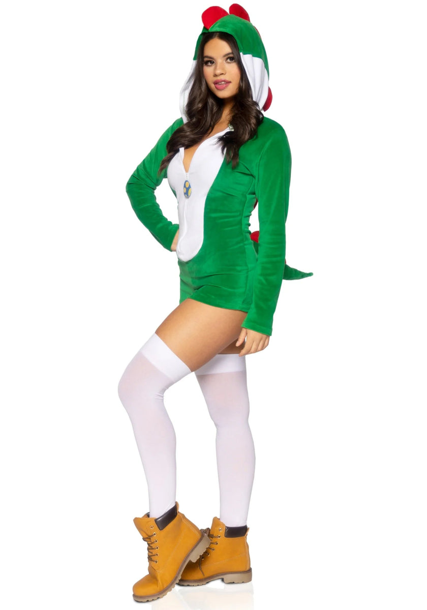 Dino Kostuum Dames Bodysuit Leg Avenue