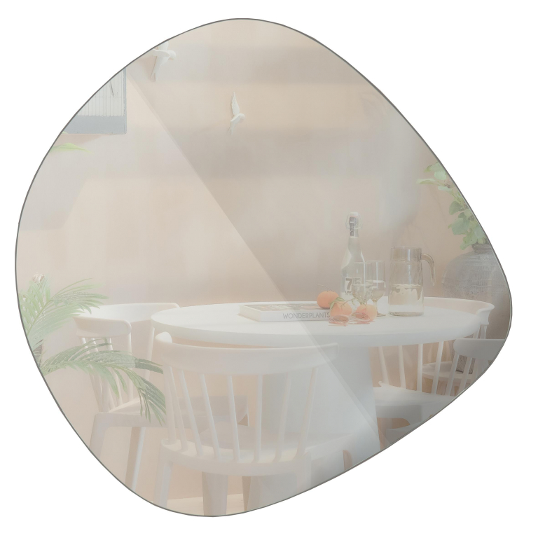 WOOOD Philou asymmetrische spiegel 59x60