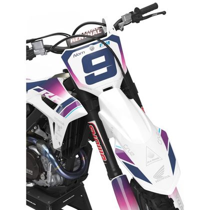 Kit déco RiderUnik CRUZ - Blanc