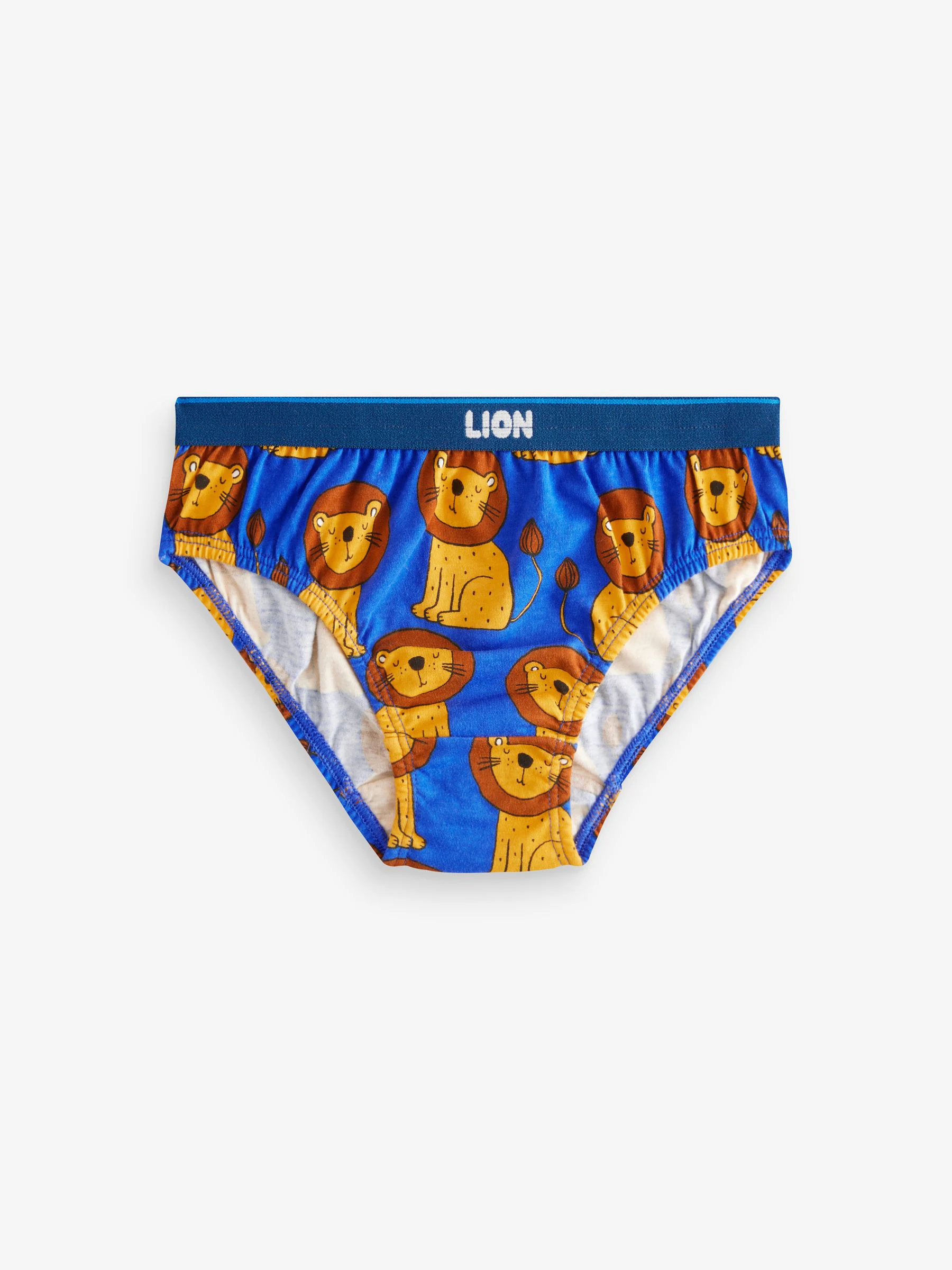 Fleurig met dieren - Set van 7 katoenen slips (1,5-10jr)