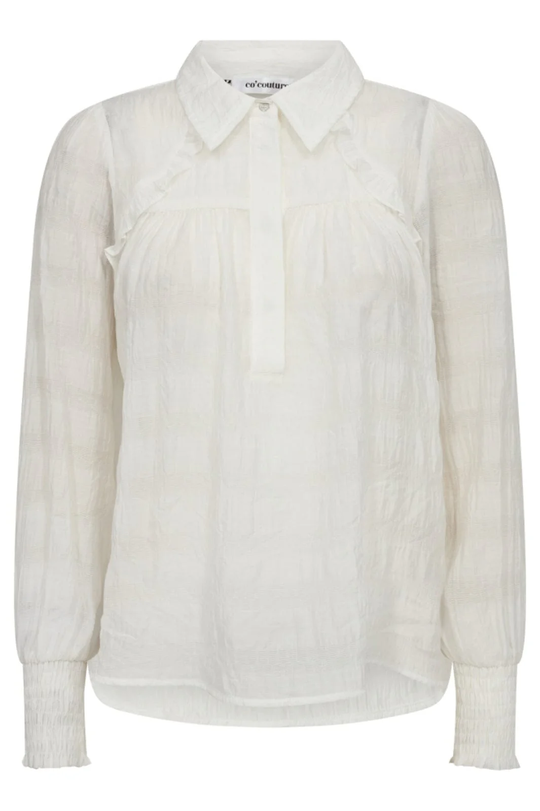 Co´Couture Structurecc Line Frill Blouse