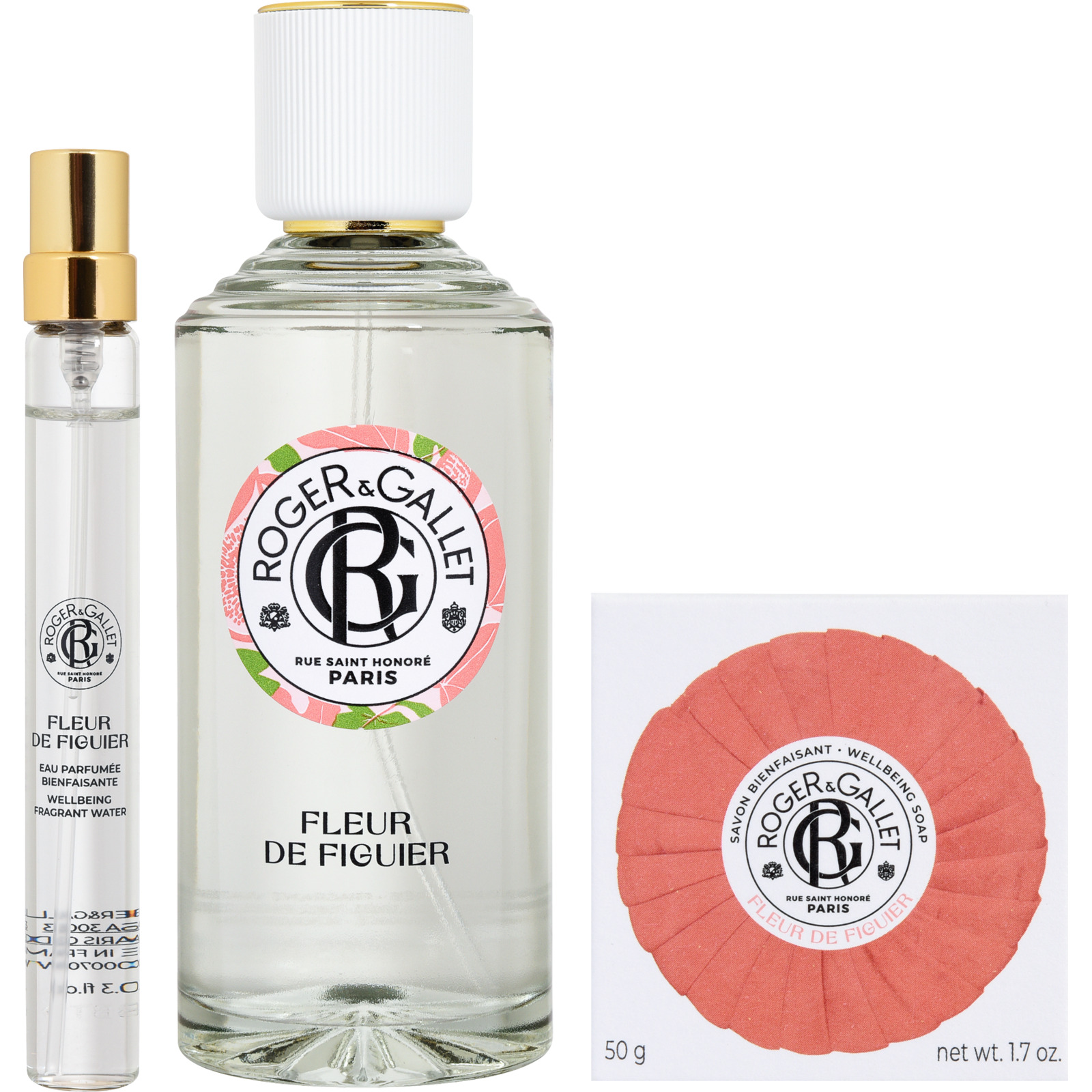 Roger & Gallet Fleur de Figuier Duftset, 3-teilig