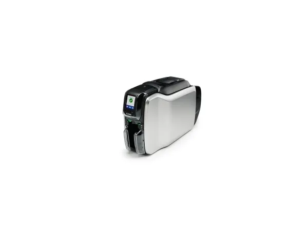 Zebra ZC300 - Plastikkortprinter - farve - blæksubliminering/termisk transfer - CR-80 Card (85.6 x 54 mm) - 300 dpi - op til 900 kort/time (mono) / op til 200 kort/time (farve) - kapacitet: 100 kort - USB 2.0, LAN
