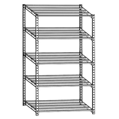 Paperflow Rang'Eco - Rack à étagère pour dossiers suspendus - élément de départ - 100 x 195 x 37 cm