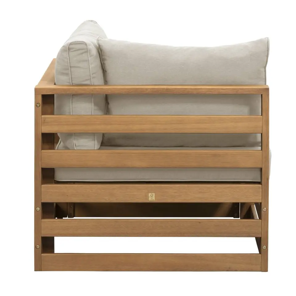 Loungebank element Clermont - hoek - 63x78x78 cm