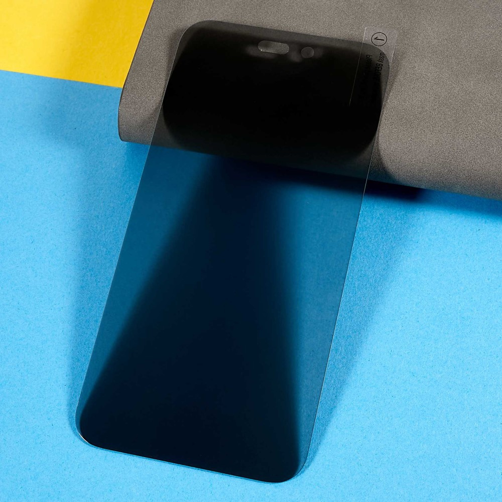 iPhone 15 Pro Privacy Vollbild Panzer Glas Display Full-Screen (Anti-Spy)