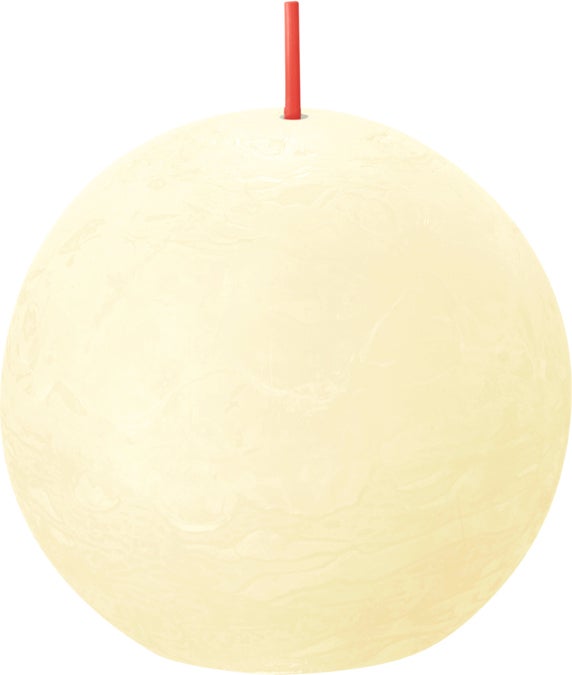 Bolsius bolkaars Rustiek Shine licht geel 25 uur D 7,6 H 7,1 cm