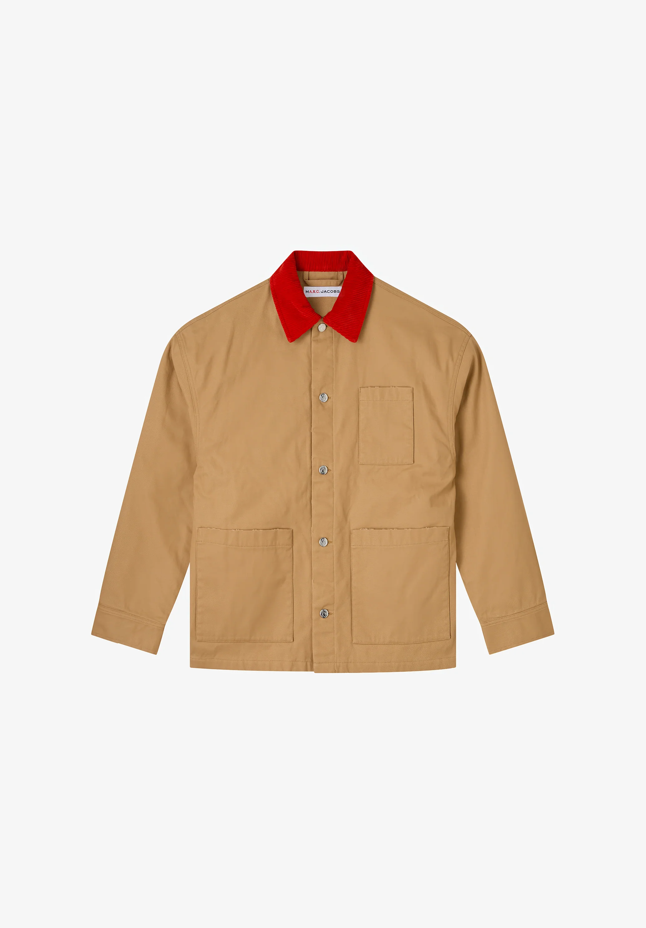 A.P.C. x Marc Jacobs. The Stoned Canvas Unisex Jacket - Camel