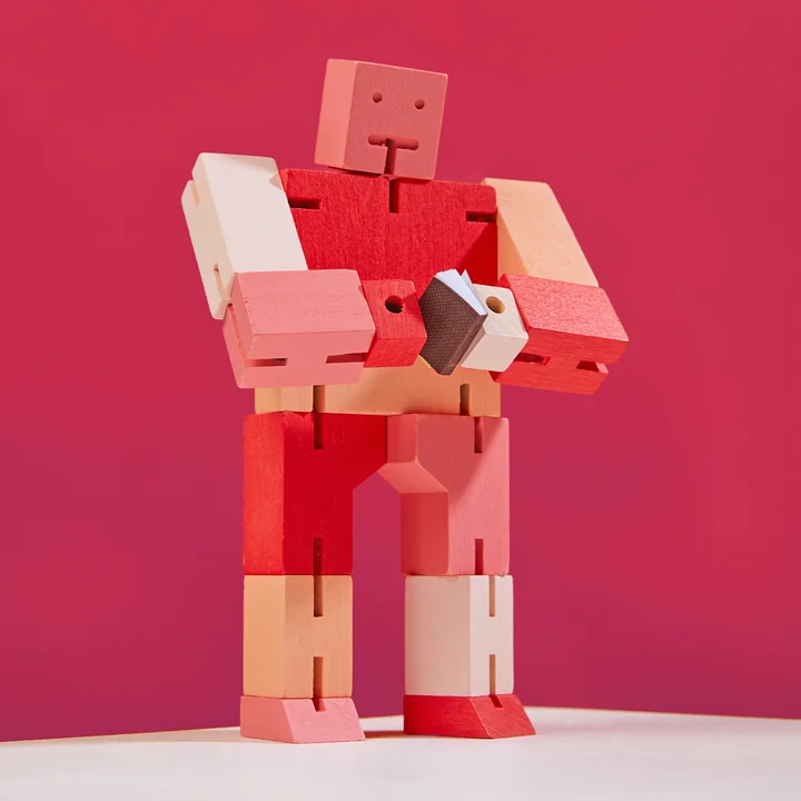 Areaware - Cubebot, klein, blau