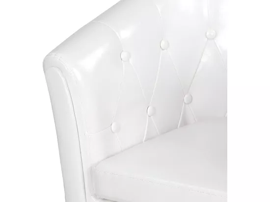 Fauteuil chesterfield avec repose blanche 58 x 70 x 71 cm 01_0000109