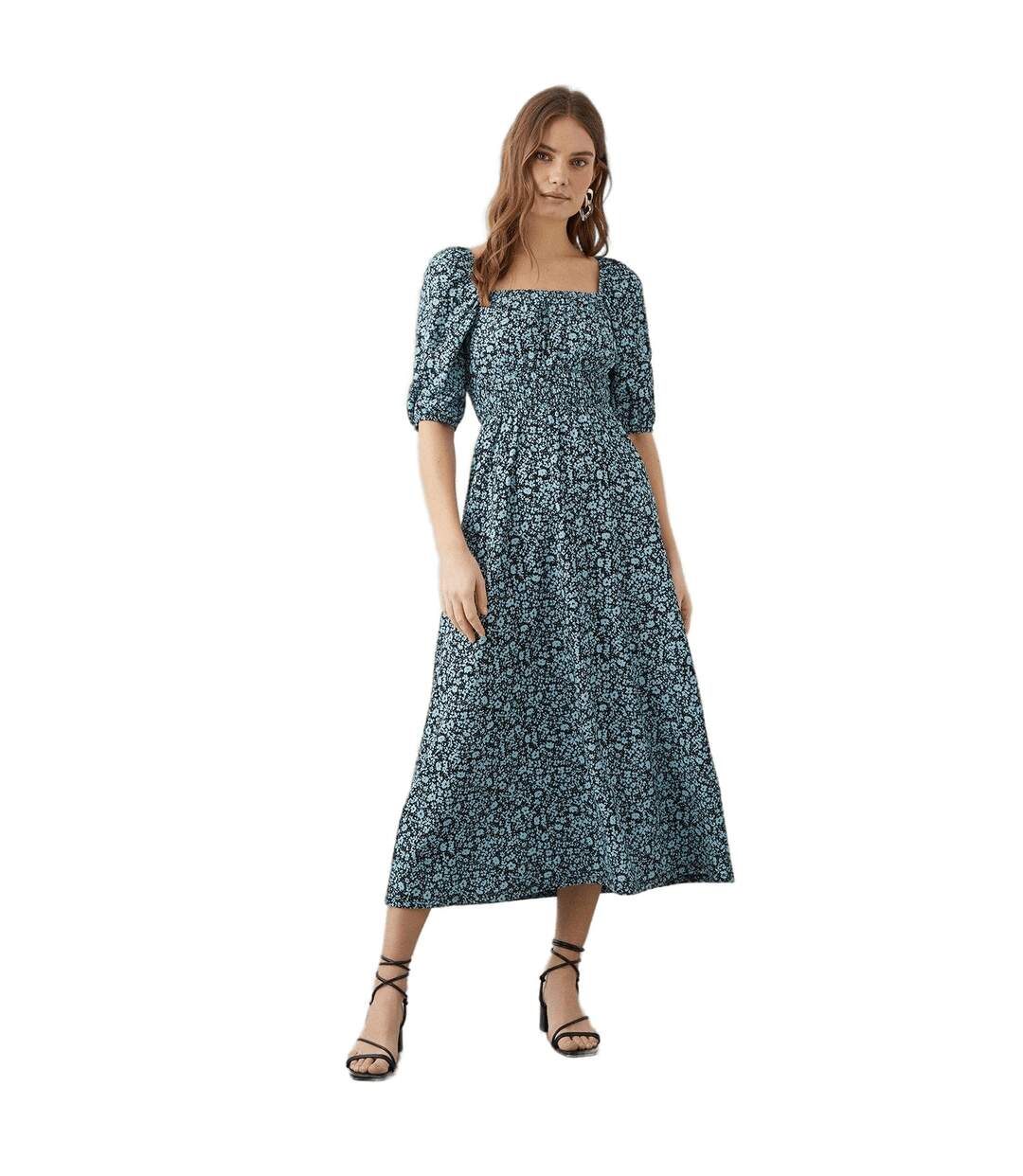 Dorothy Perkins - Robe mi-longue - Femme (Bleu) - UTDP1469
