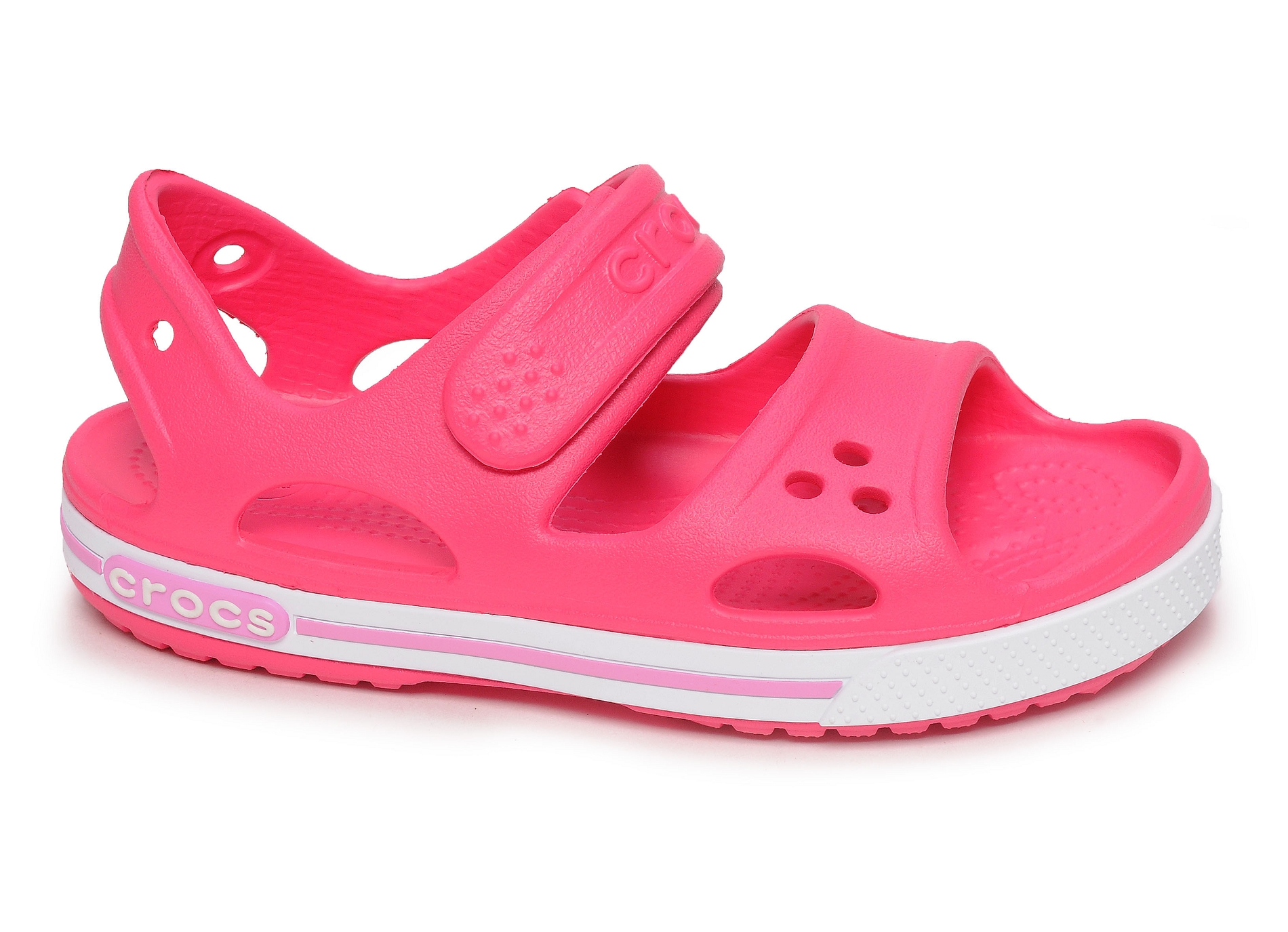 Crocband sandal rose