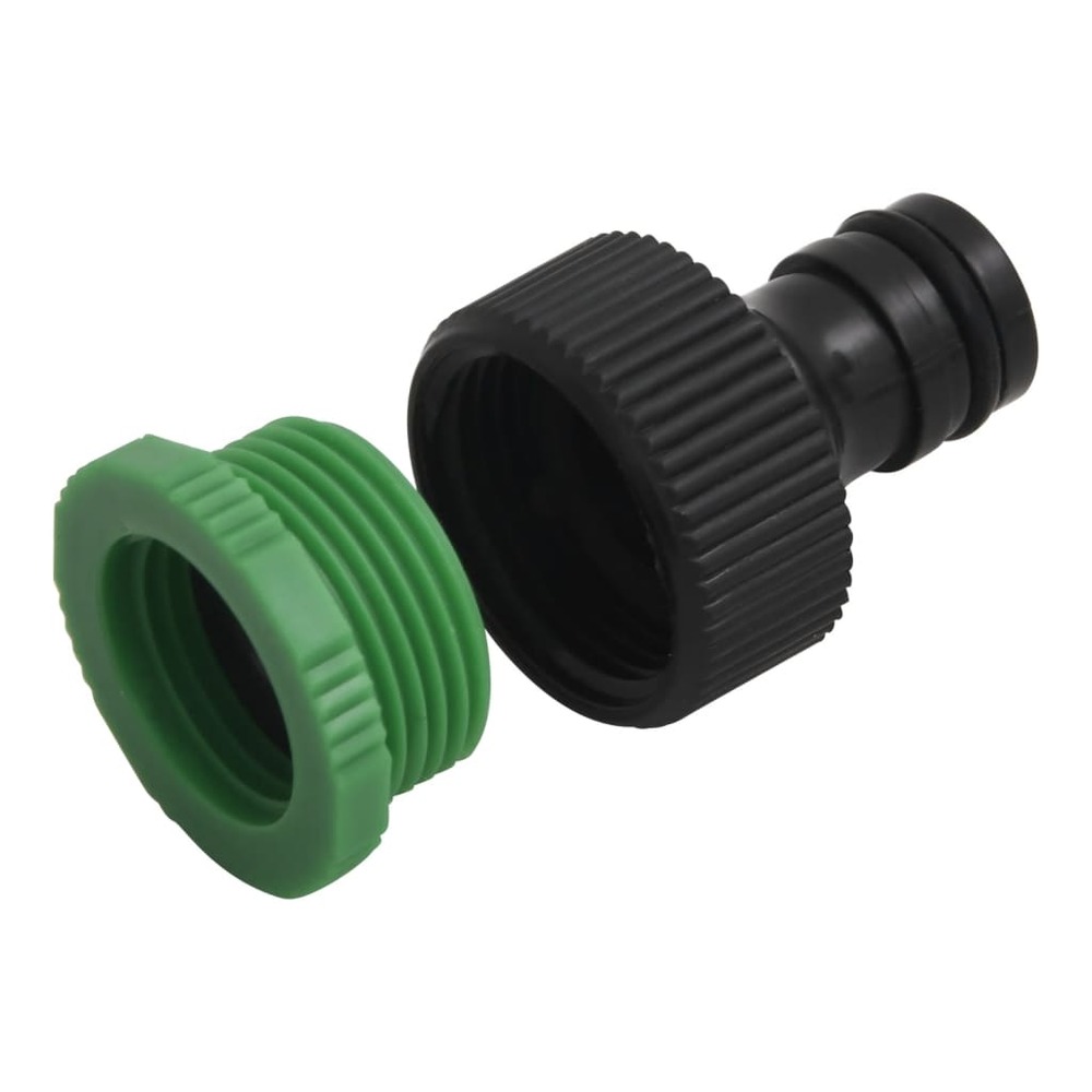 Tuyau d'arrosage avec jeu de raccords vert 0,9