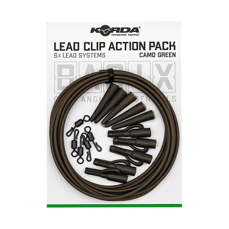 Kit Montage Korda Basix Lead Clip Action Pack