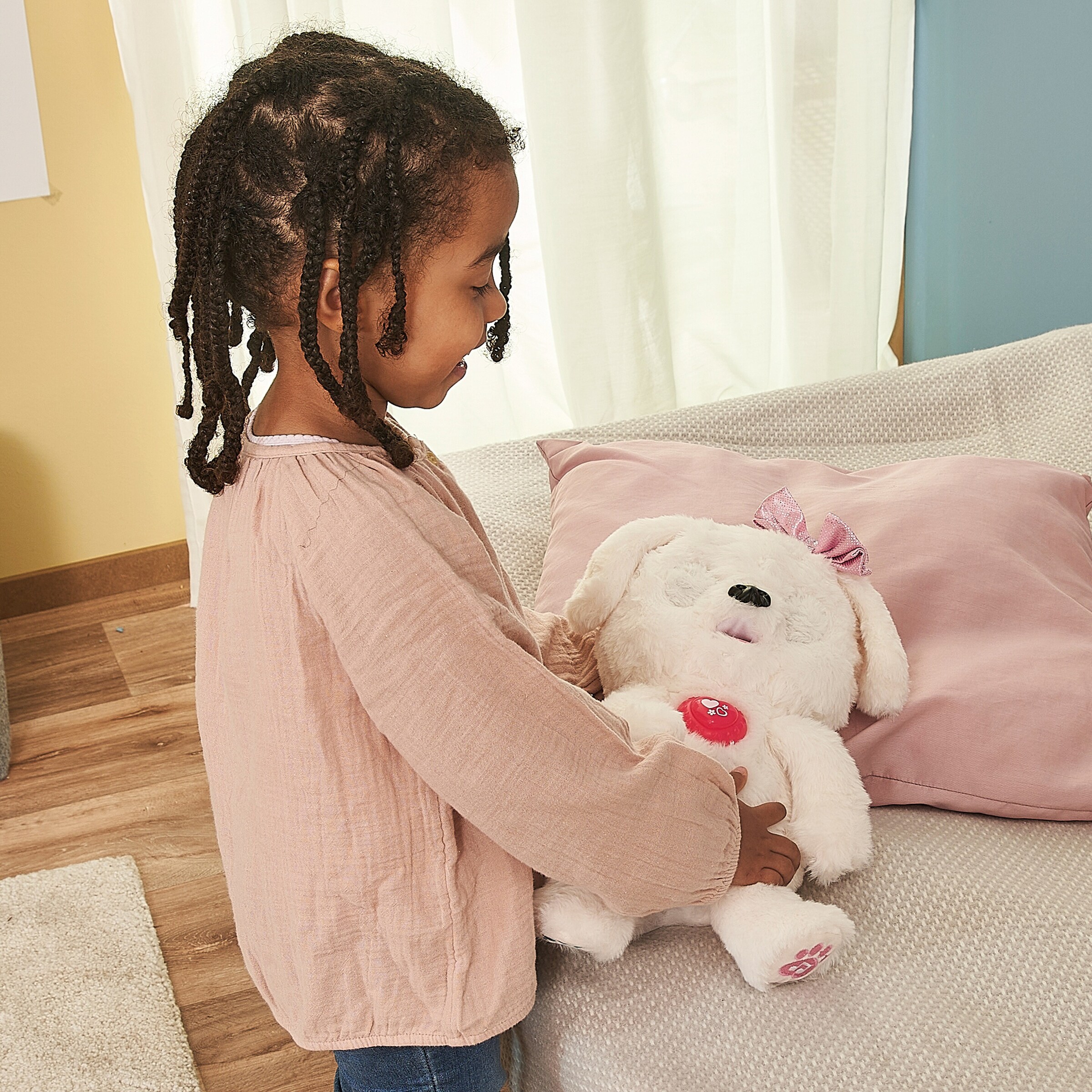 Vtech - KIDITRONICS Kuscheltier Schlecki, das Kuschel-Hündchen