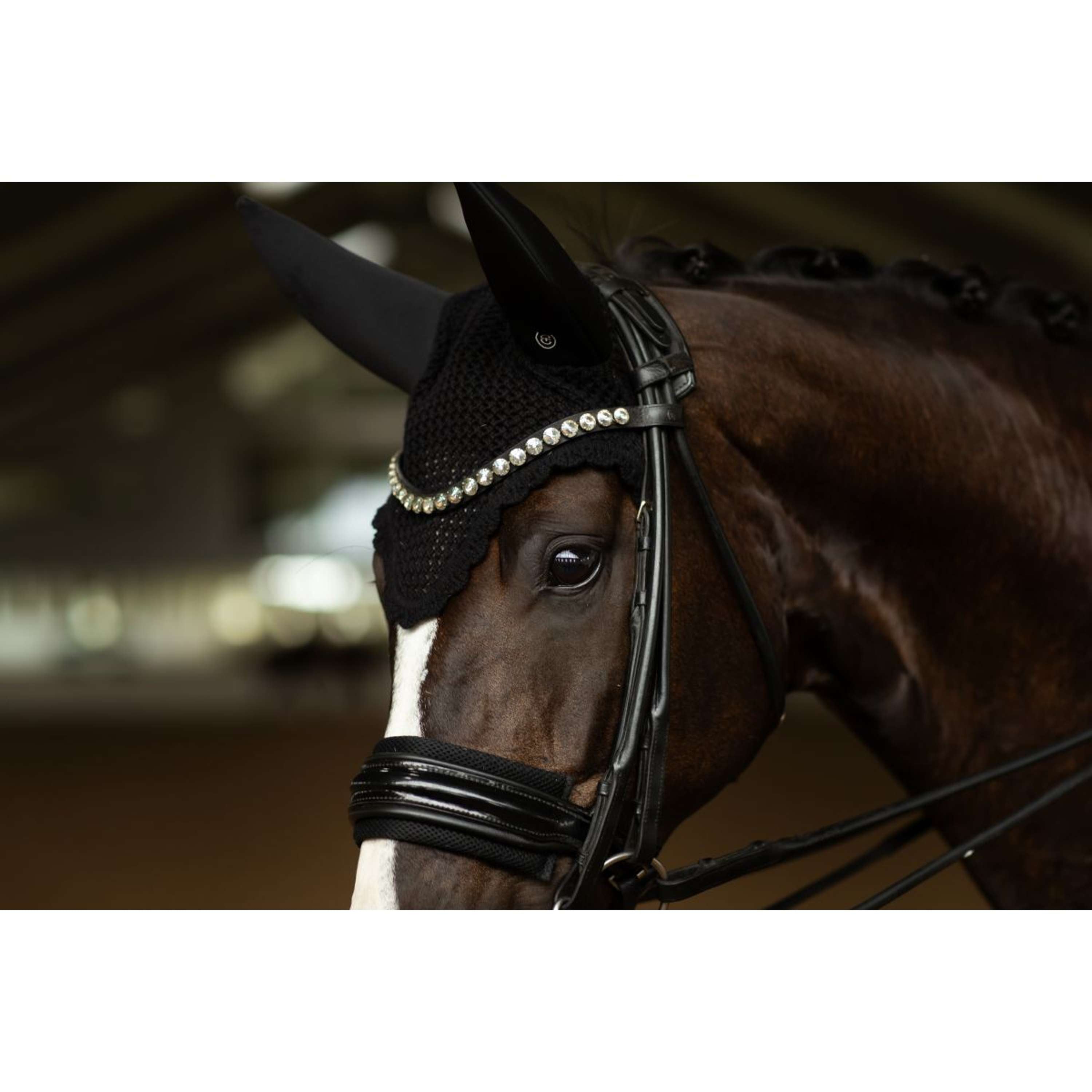 Equestrian Stockholm Oornetje Padded Clean Black