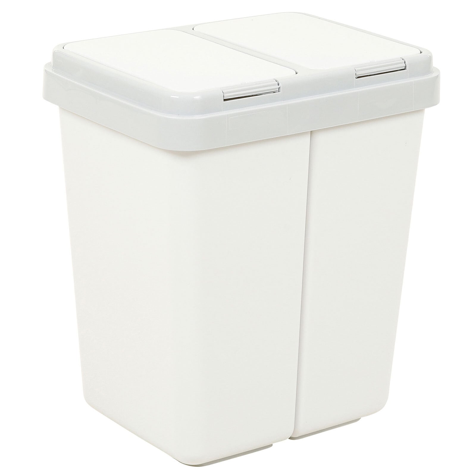 Duo-Müllbehälter 2x23l grau
