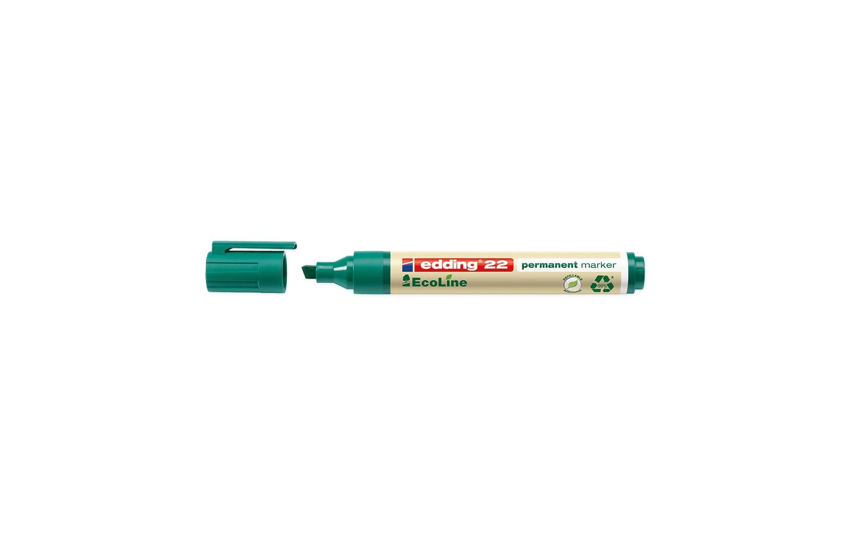 Permanent-Marker 22 EcoLine GrünPermanentmarker zum Markieren und Beschriften