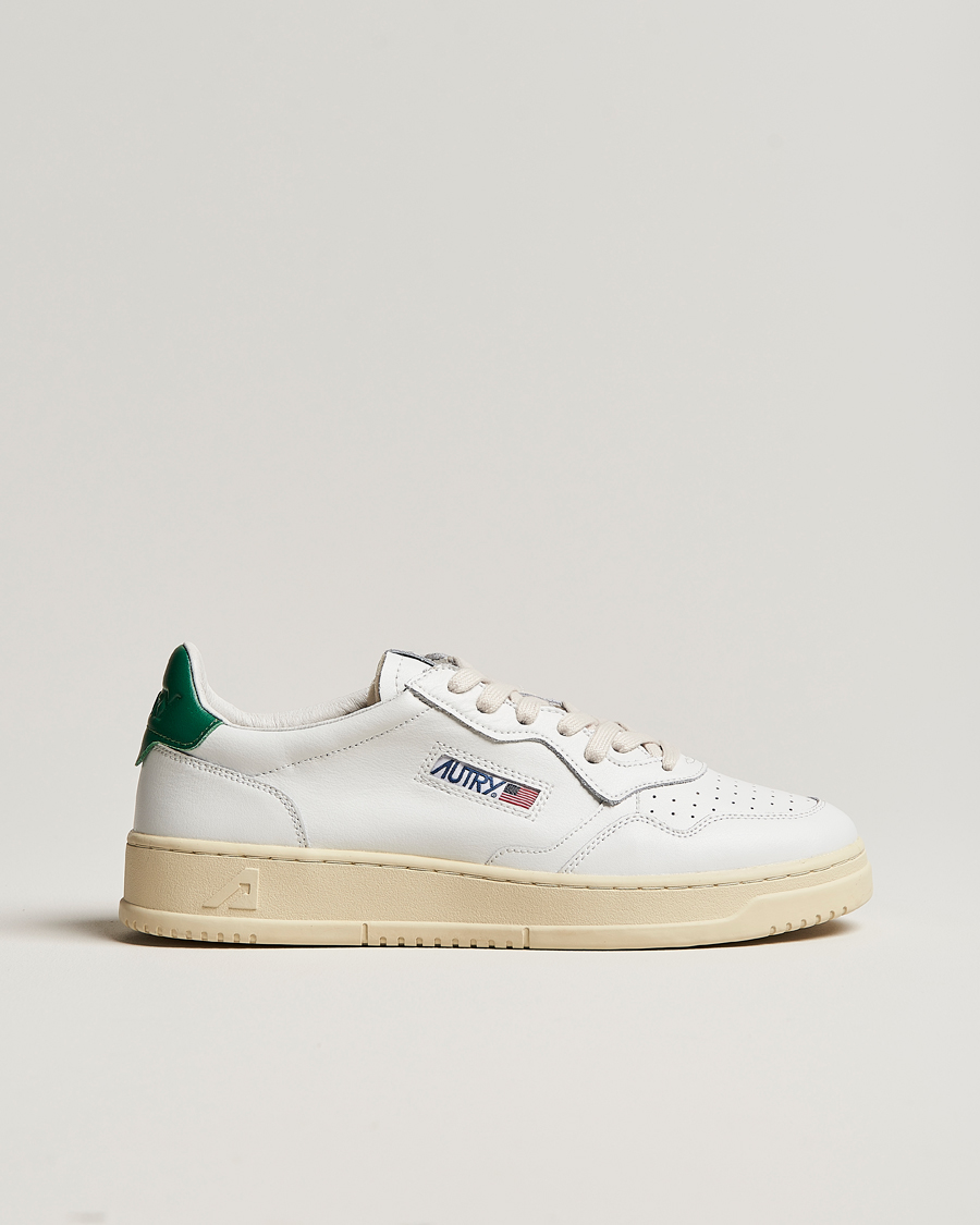 Autry Medalist Low Sneaker White/Green