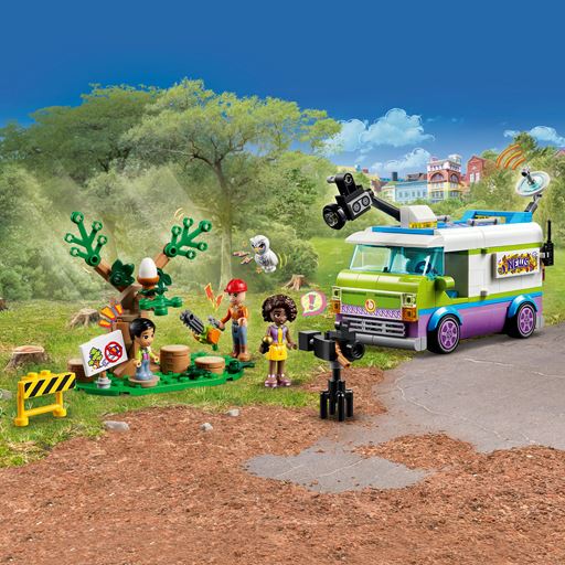 LEGO Friends Reportagevogn - 41749