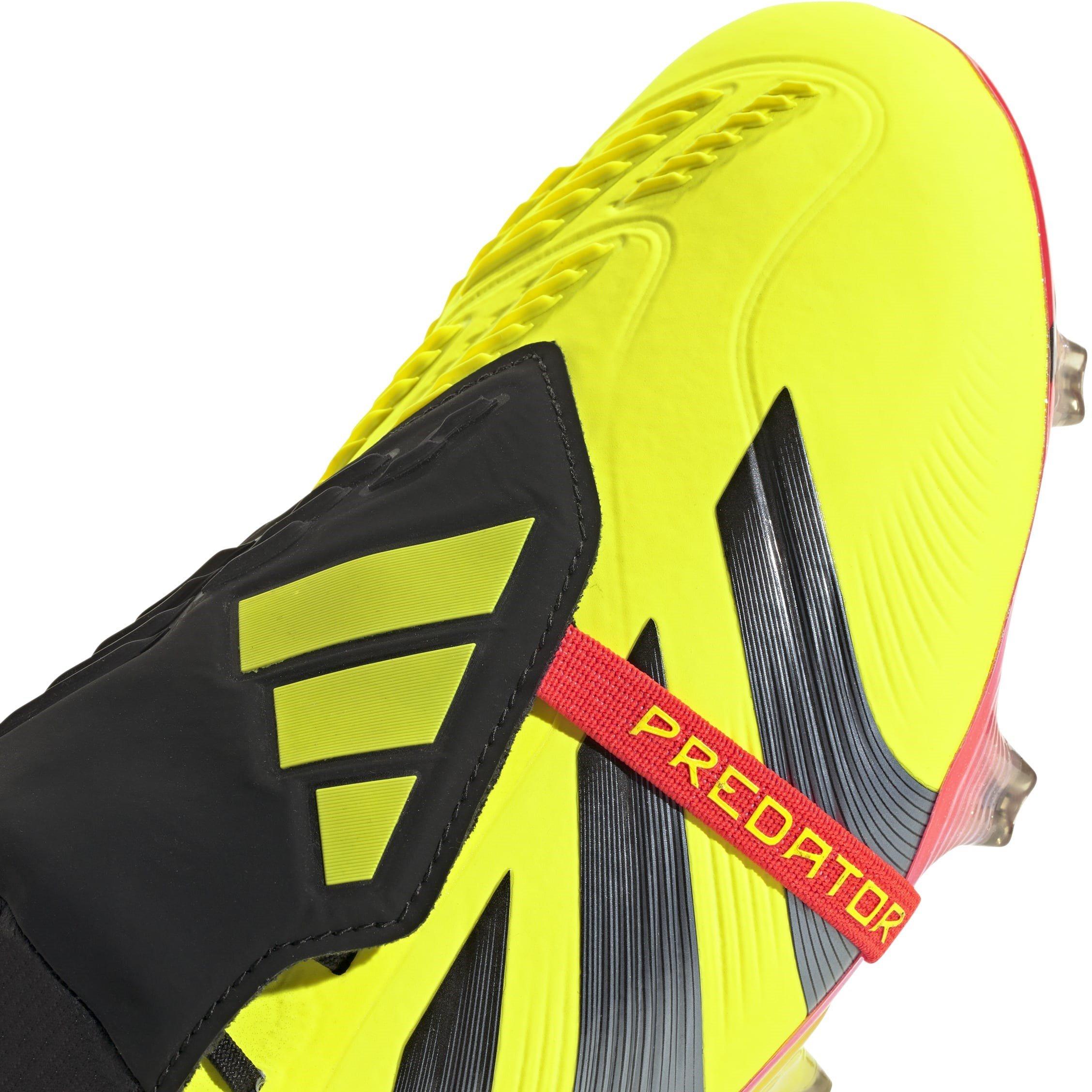 adidas Predator Fold over Tongue Elite Juniors Firm Ground Football Boots
