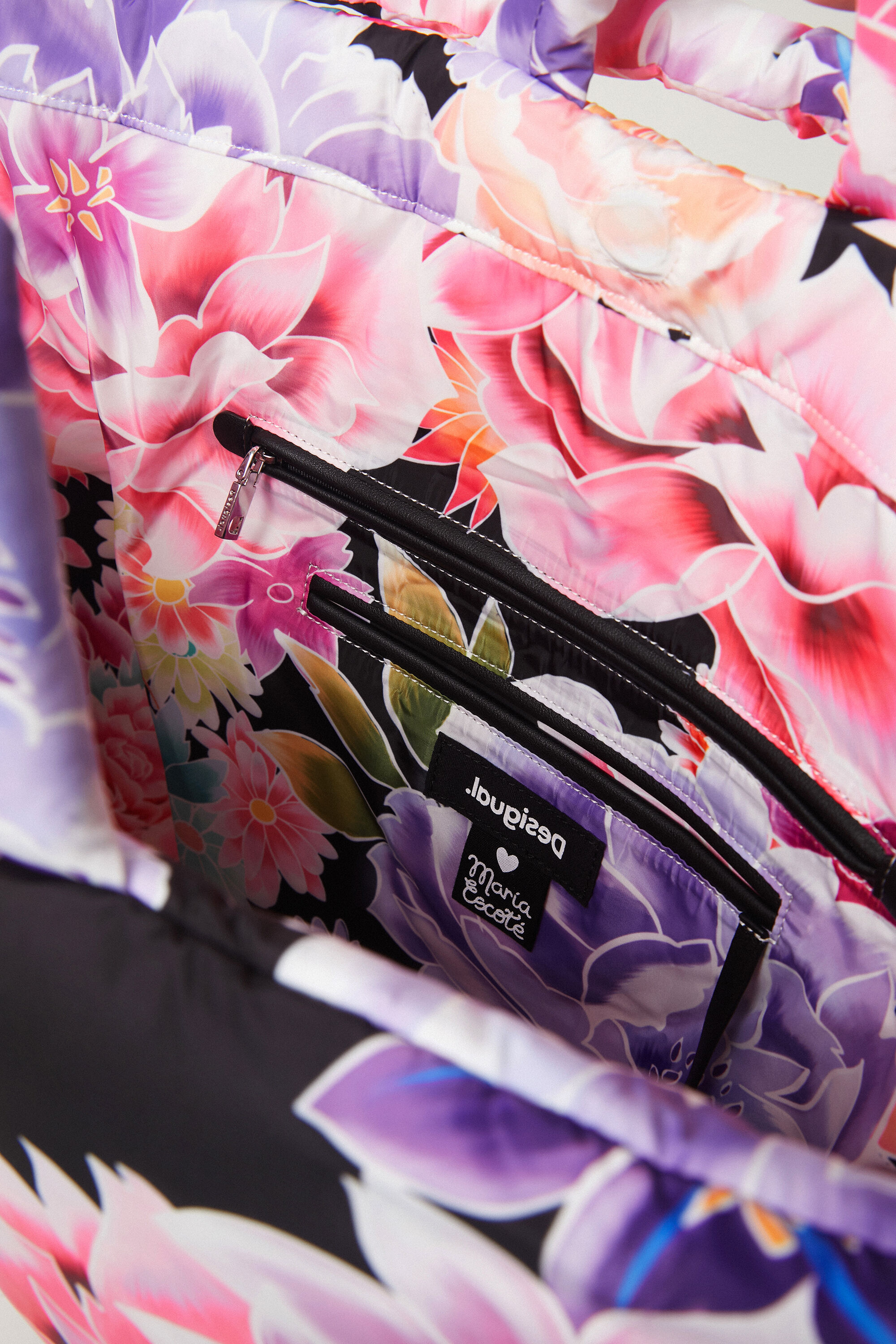 Sac oversize à fleurs