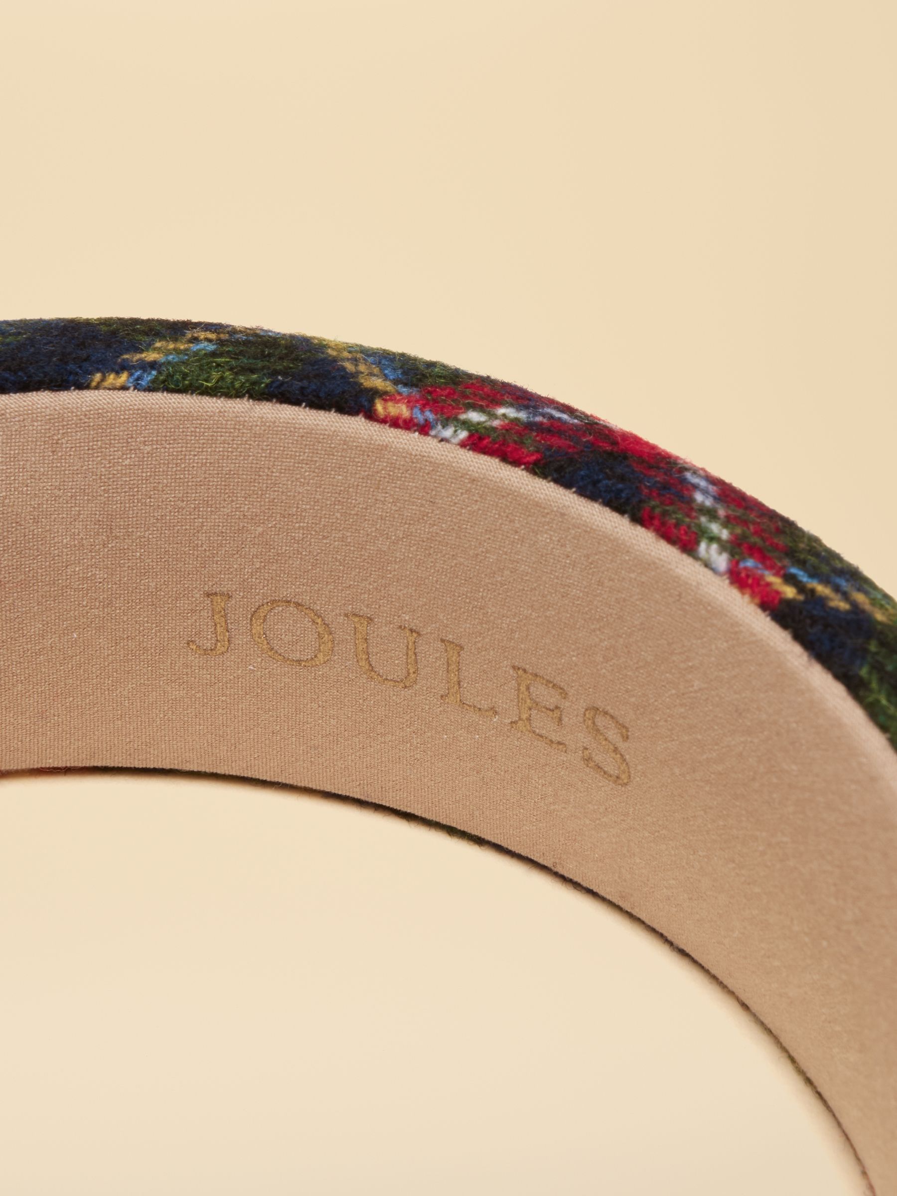 Groen/marineblauw - Joules Tessie Tweed Headband