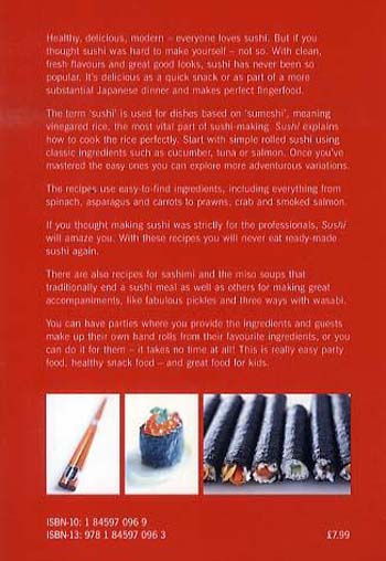 Sushi: Easy Recipes for Making Sushi at Home (Paperback)