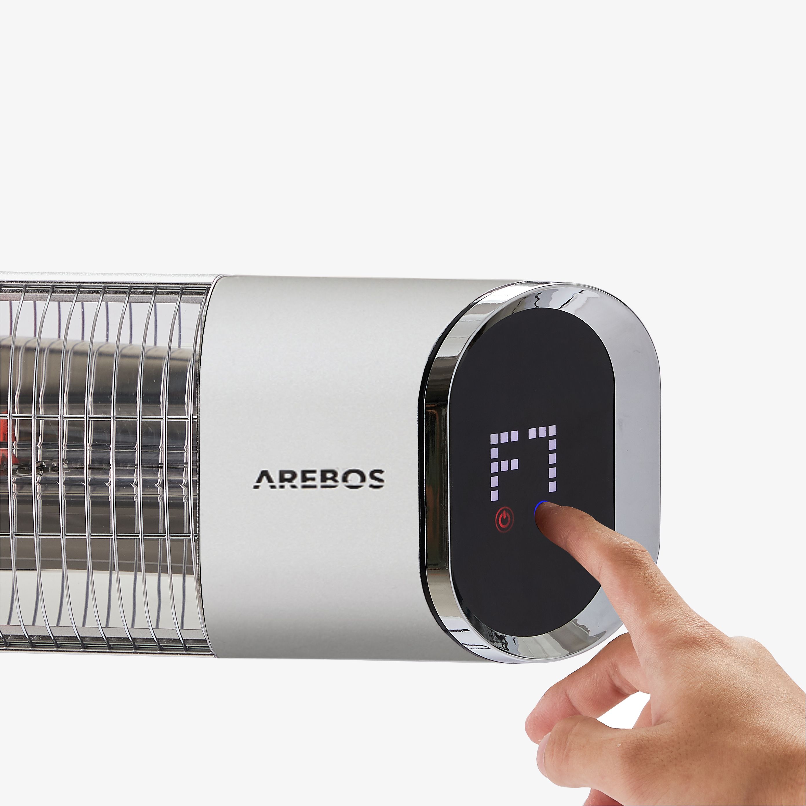 Infrarot Heizstrahler 2000W mit Stativ & Fernbedienung