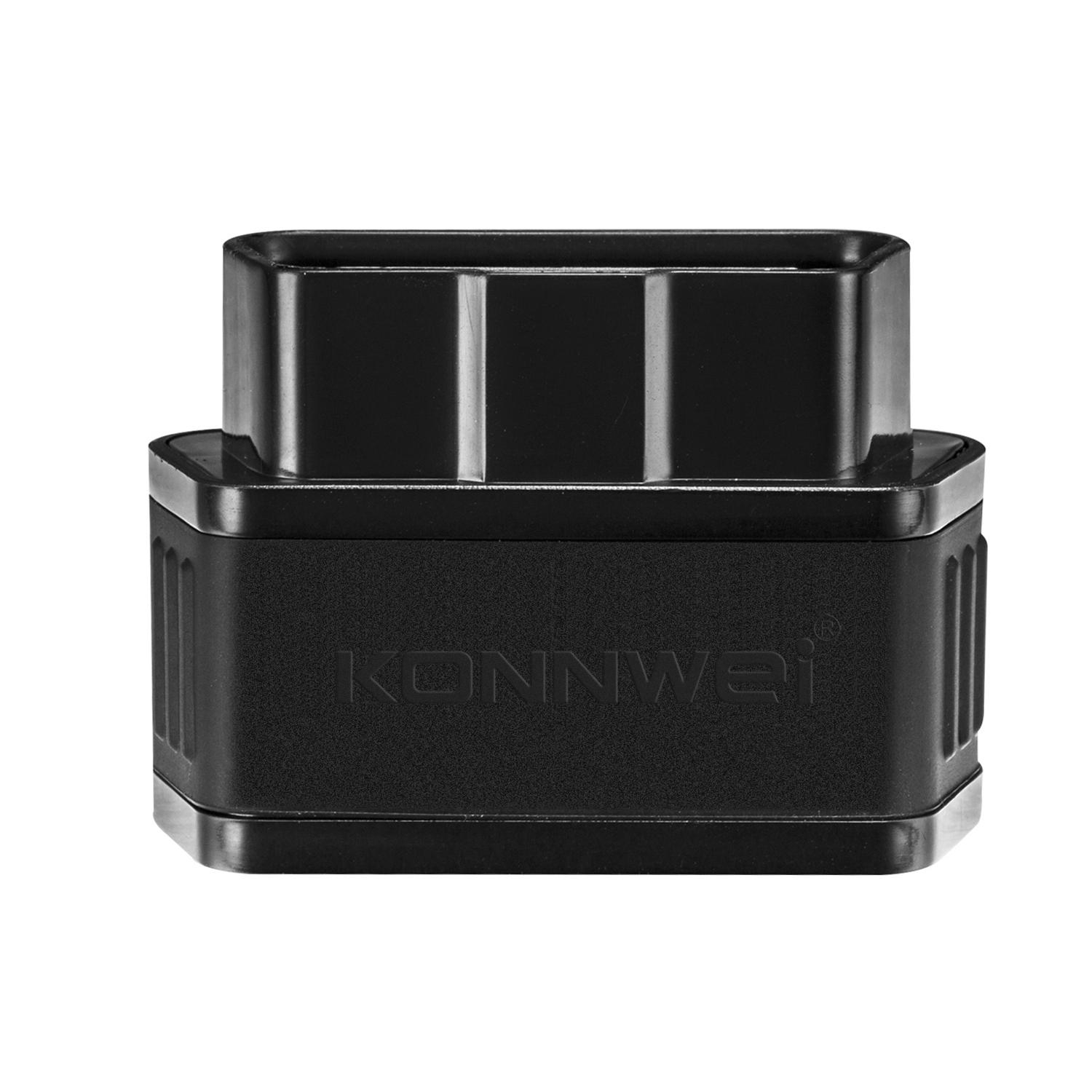 (1.5V) Universal Mini Bluetooth Auto KFZ Diagnose Scanner Motor Fehlercode Auslesegerät für Android (OBDII) - Schwarz