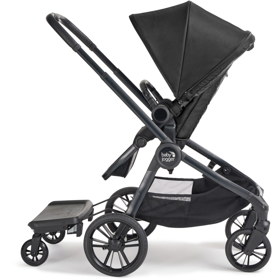 baby jogger Kinderwagen City Sights Rich Black inkl. Babywanne und Wetterschutz