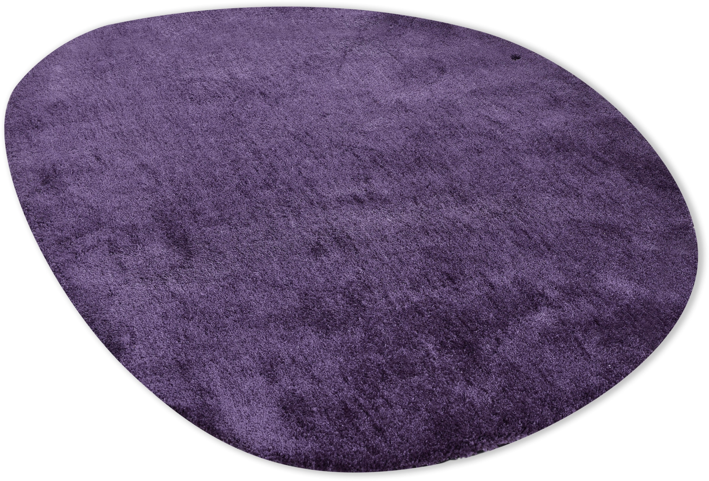TOM TAILOR HOME Hochflor-Teppich »Shaggy Teppich Cozy« oval 25 mm Höhe Uni Farben, auch in Pastell Farben, weich & kuschelig