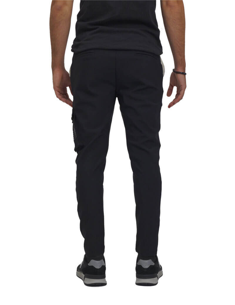 HBT PANTALON CARGO HOMME CHRIS NOIR