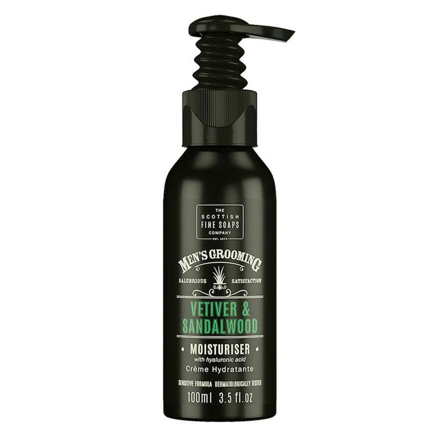 The Scottish Fine Soap Vetiver & Sandalwood Moisturiser 100ml