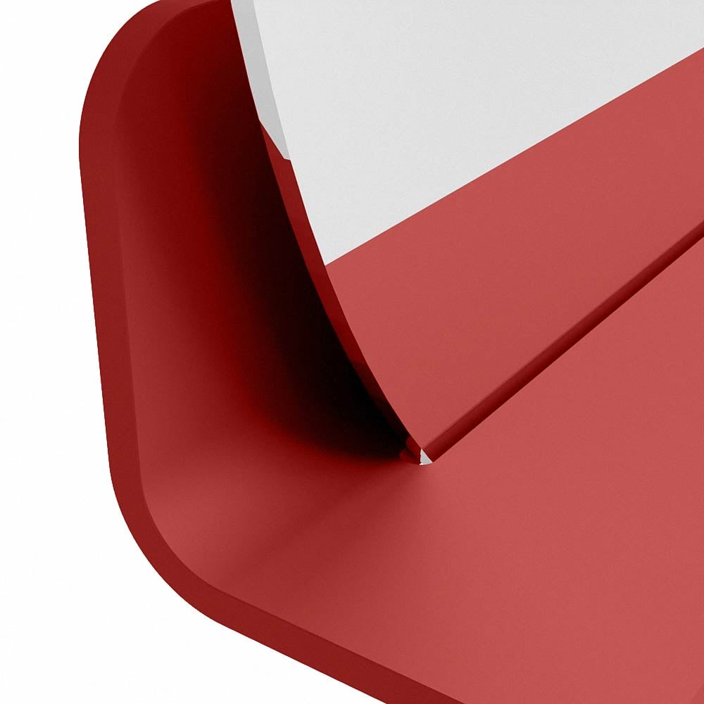Mondiaz Spot spiegel rond Ø60cm met planchet fire